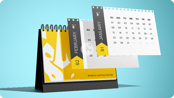 Calendar graphic promoting live demo scheduling