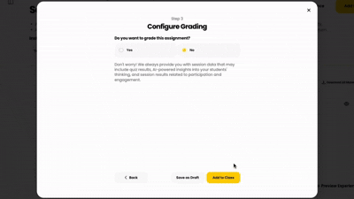 Configuring grading settings