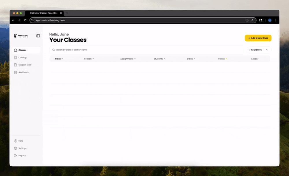 Instructor onboarding Step 2