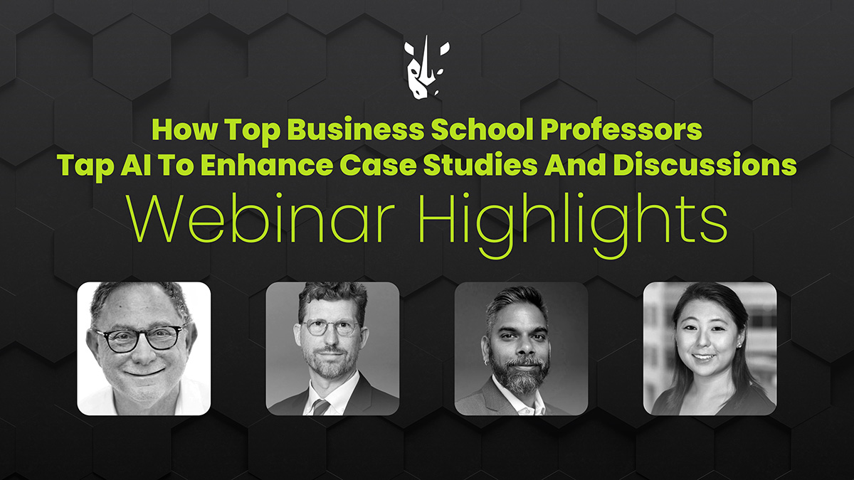 Webinar Highlights: Professors Share Perspectives On Case Study Innovation
